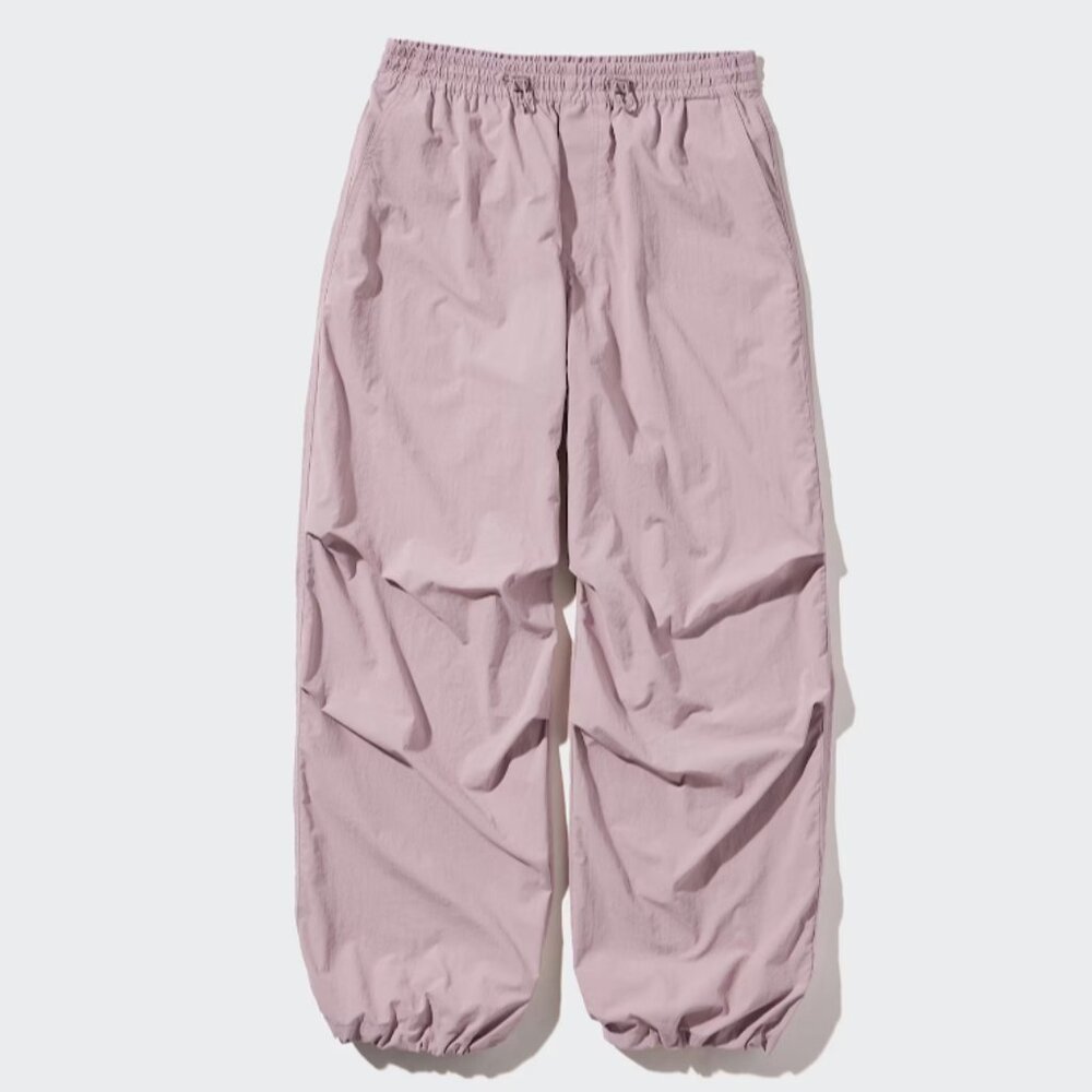 Uniqlo Hiking Baloon Pink Parashute Pants Sold OUT XS NWOT